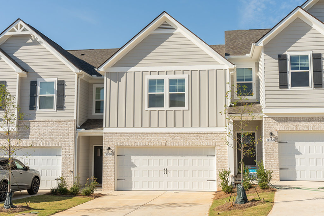 Walk-up view of front of house - Brand New Construction -  3Bed/2.5 Bath Townhome