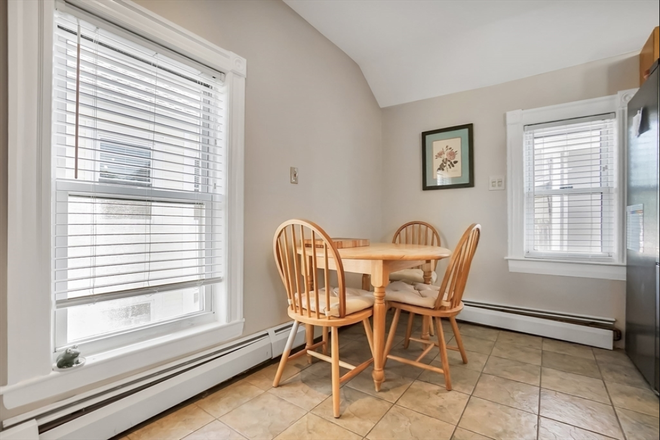 Kitchen table - 68 Adams Street, Waltham Duplex