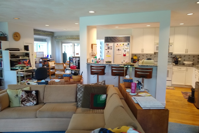 Family room / kitchen overview - Furnished Private 2-Bedroom/1 Bath Suite in Luxury Home (also Private Individual Rooms) incl Utl+WiF