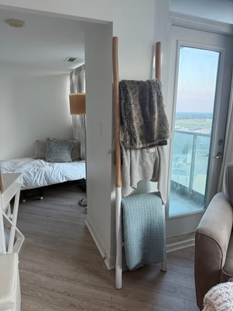 Entry to room - Sunny Furnished Room in Fort York Condo for Rent