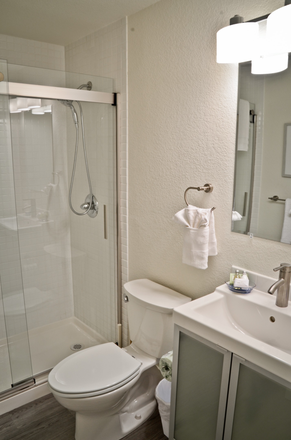 Bathtub/Shower - Fully Furnished, All Inclusive Loft 2 bedroom/one bathroom walking distance to Pearl street.