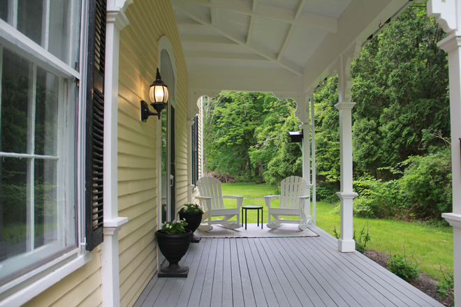 Porch - Large Home Walking Distance to Campus with Ample Parking.