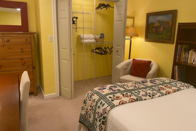 Bedroom - Long or short lease:Furnished room in shared home for female-Carver Place-Lawrenceville