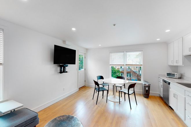 Open Kitchen/Living Room - Furnished & Renovated Apartments