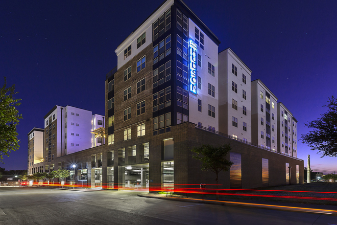 Outside Street View - The Hudson at College Station - Studio Apartment