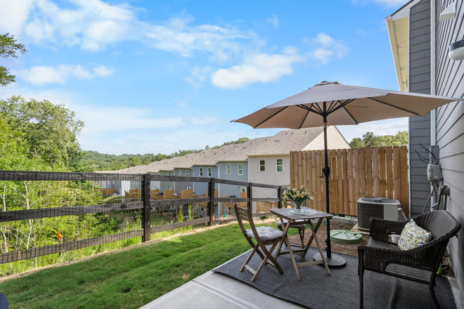 backyard - 3 Beds 2.5 Baths Townhouse