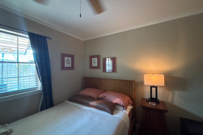 Queen size bed - Stylish Bedroom  in Fully Furnished- Everything Included