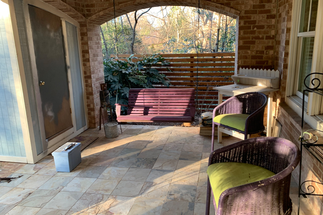 Patio - Apartment 1.5 miles from campus