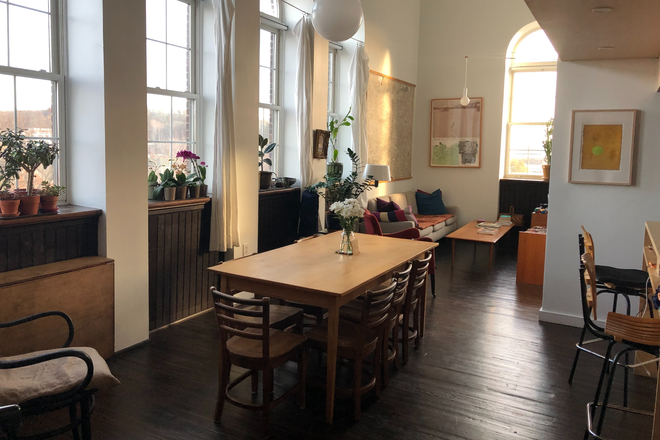 dining and living room - Fully Furnished Condo, 2 Bath, 2 Bedroom + Bonus Room, Flexible Start and End Dates