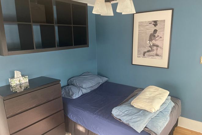 2nd Floor SW Bedroom - under bed storage - Fully Furnished! - Available Now!  Just One Room Left.  Move-in Discounts and Specials!  Free Ugrades.  Guys Only 21+ House