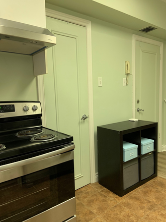Kitchen 3 - Entire 1 Bedroom Apartment on Danforth in Riverdale. Renovated & Sunny. All Utils Included!