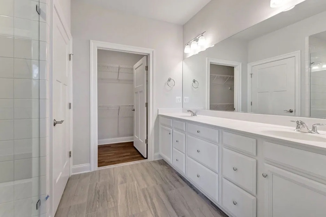 bathroom and closet - Townhome