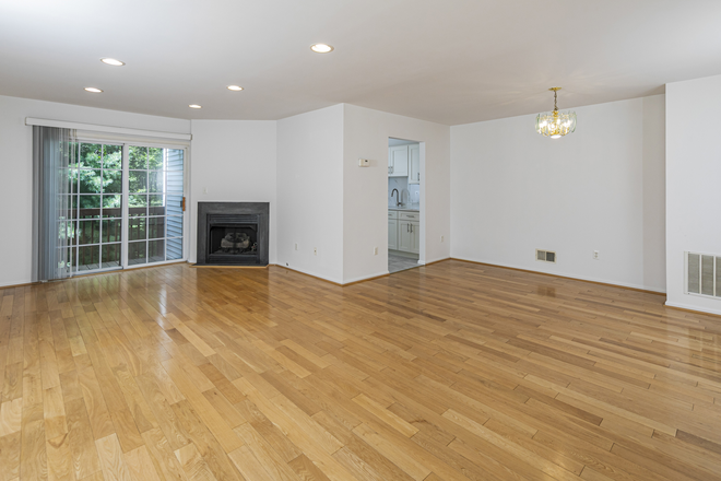 Living Room - Three Bedroom Townhome