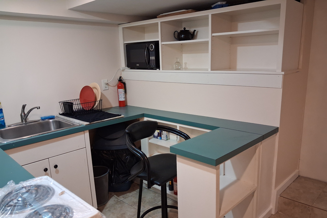 Kitchen - Basement Studio Apartment Avail Aug 1st Everything Included