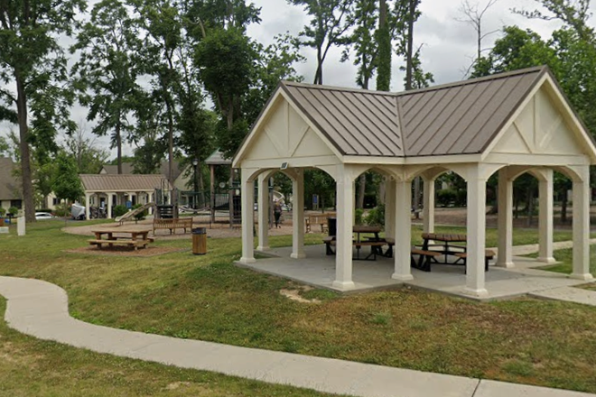 Community gazebo and playground - Relet:2BR thome for PU Faculty/Staff only-South Stanworth Dr-Princeton