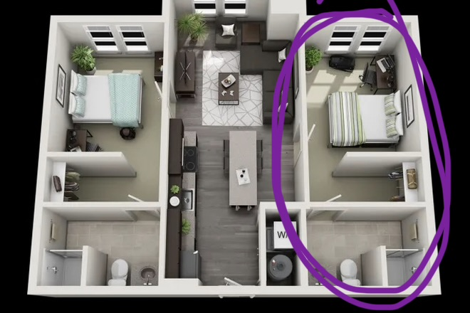 you’ll be in apartment b to the right - Skyvue