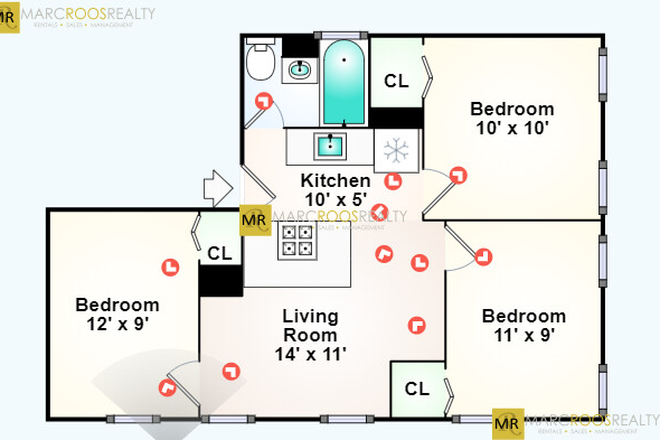 apartment - Suffolk University/3 bedroom/Beacon hill Apartments