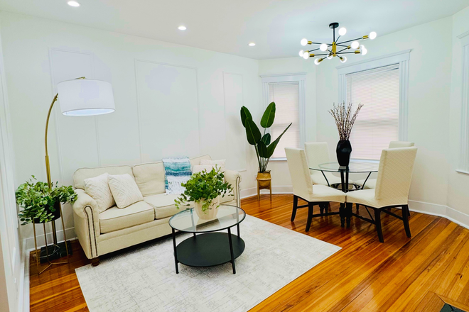 Livingroom - 3Bd Apartment Available Now (Jamaica Plain Pondside)