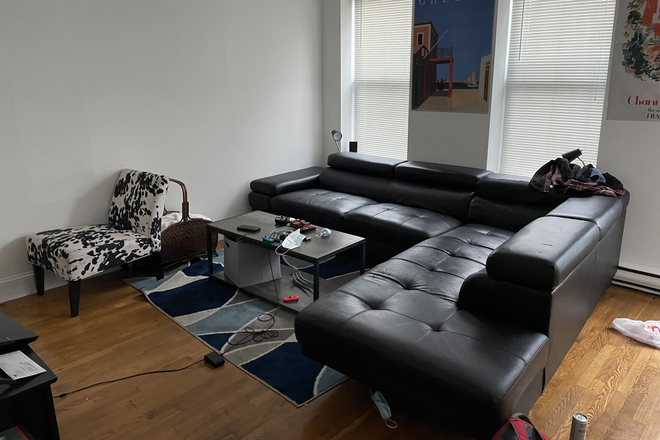 Call NOW for showings! 617-236-8550 - COLUMBUS AVE - *1/2 FEE!* LRG FLR THRU 4BR/1BA ACROSS FROM CAMPUS W/ LNDRY IN BLDNG, DW, OPEN LAYOUT