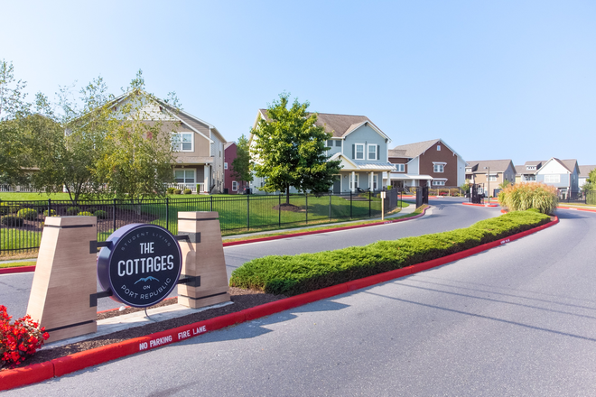 Gated Property Entrance - The Cottages on Port Republic Rental