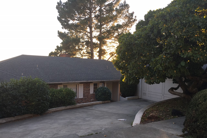 Street View of the House - Berkeley Hills Room available in a Great House with Great Views, Great Location, Great Roommates