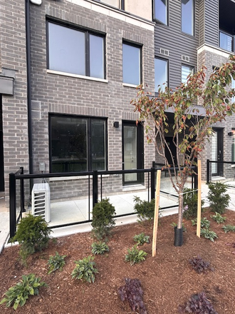 Exterior with Patio - Spacious New 2 BR 2.5 Bath Modern Townhouse w/ Premium Amenities Available Immediately for Stud