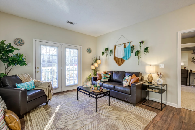 Livingroom - The Reserve at Clemson Apartments