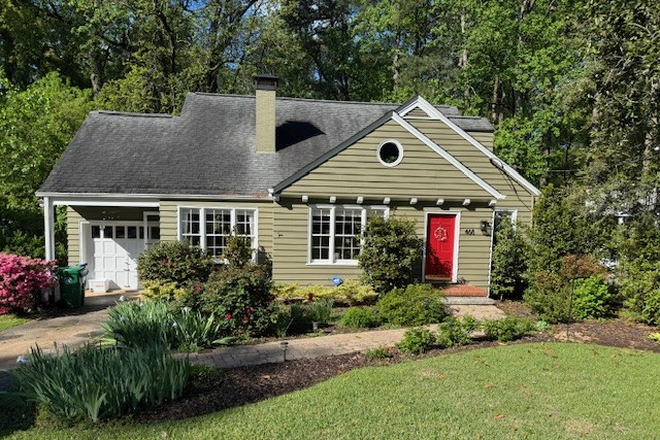 front of home - Princeton Way home < 1 mile from campus on Emory bus line