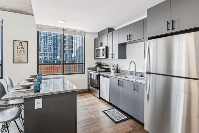 Kitchen - Kinetic Student Apartments