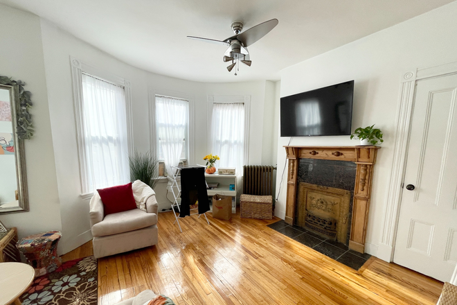 Living Room - Apt for rent; Right next to the Prudential Center! Saint Germain St!