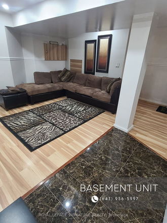 Basement Suite - Modern Room in Mississauga Townhome