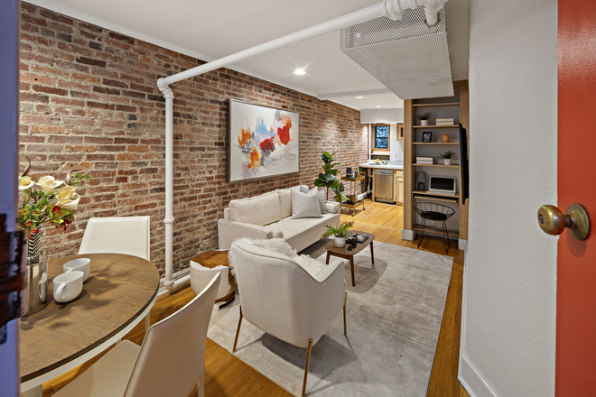 Living room - Charming, Spacious Beacon Hill 2BR Condo