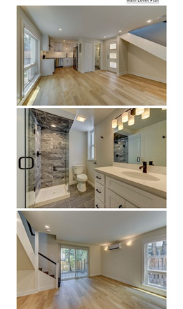 Kitchen, Living Room, Bathroom first-floor with doors to backyard - AMAZING Spring 2026 Sublease – 2 Bedroom / 2 Bath Apartment – Take Over My Lease!