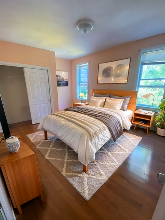 Bedroom 1 - Sept 1st!  Spacious and Renovated 3 Bed Split – No Fee! – Mission Park T Stop