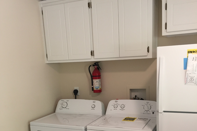 Washer and Dryers included in most units - Creekside Apartments