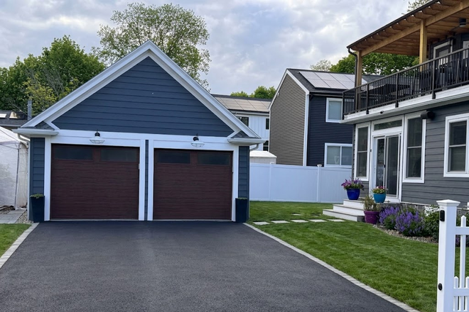 Garage - 2 car - Rare Medford Single-Family — 5BR/3.5BA, 3000sf, Walk to Green Line, Furnished Option House