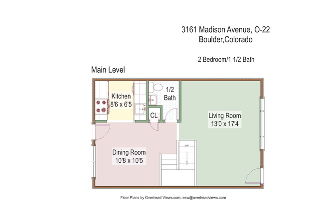O202 - 3161 Madison #O202 (2BR,1.5BA) Condo
