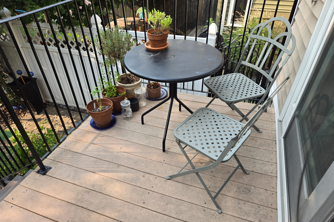 Patio - One bedroom available in 3 bedroom near Kendall SQ, MIT, MGH, Red+Green Line, W/D