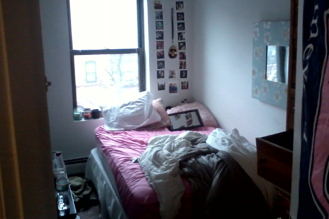 Visit hubrealtyproperties.com - Large 4 bedroom features updated kitchen and bathroom, in the South End Apartments