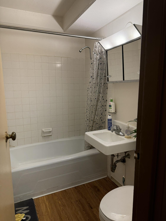 Bathroom - Marine Court Townhouse 2-Bedroom Apartment (One Bedroom Available)