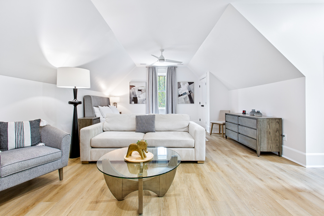 Living Room - Charming West Ashley Furnished Studio Apartment