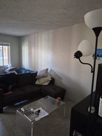 Living Room - 1 room private, shared apartment, Wimbledon Apartments