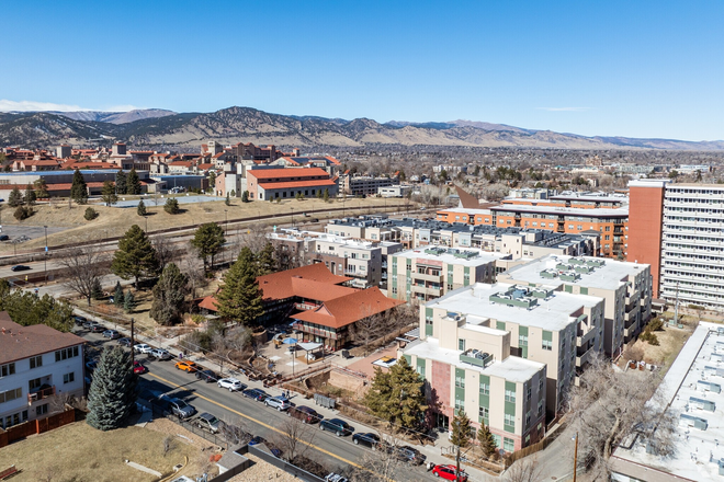 Aerial view - Private room at the Lotus Luxury Apartments next to CU
