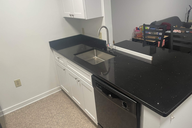 Kitchen right side - Apartment just off campus (undergrads only, availability starting Dec '26)