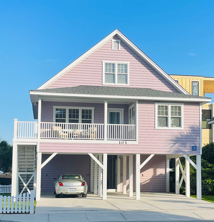 Front of Beach House - Wrightsville Beach Year Round Rental Home