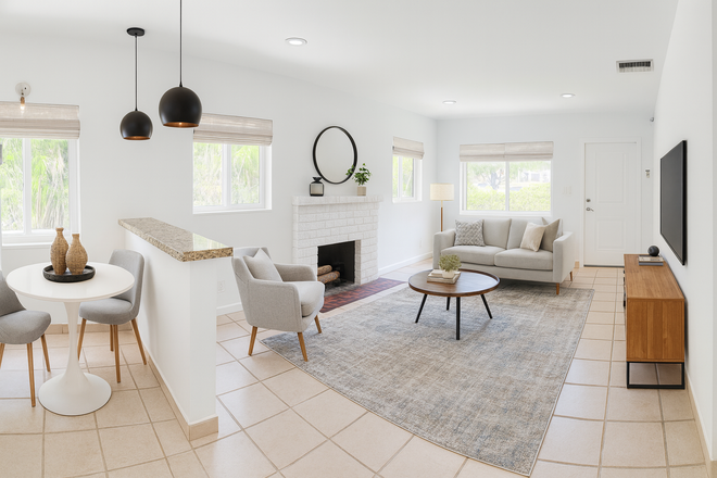 Livig/Dining - For Rent – Charming Single-Family Home  in Prime Quite Neighborhood.