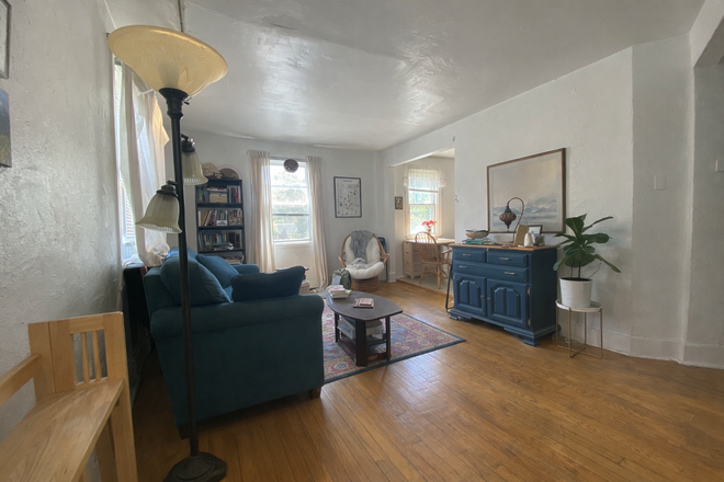 living room - lovingly maintained peaceful oasis in East Falls/Manayunk/Mount Airy Duplex