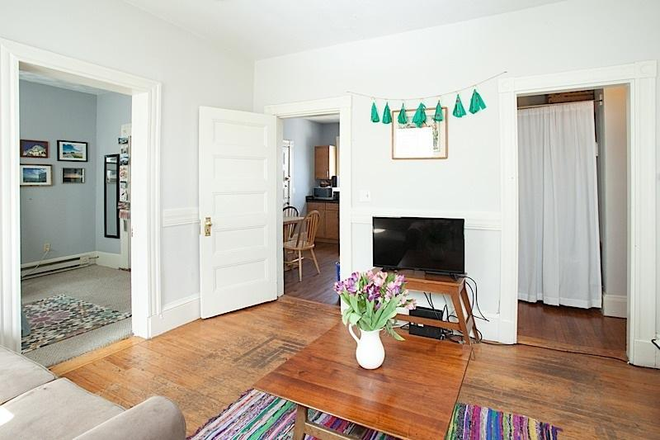 living room - *NO BROKERS FEE!* BRIGHT 4 BED/1BATH NEAR CAMPUS AVAILABLE 9/1/26! Triplex