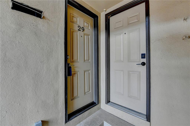 Front Door - Luxury Furnished Room for Rent Condo