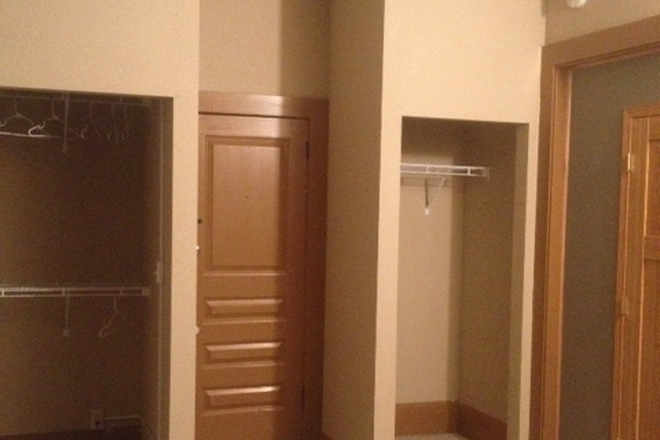 bedroom with dual closets - LARGE 8 bed, 3 bath, 3 kitchen property available for June 1st 2026! Triplex